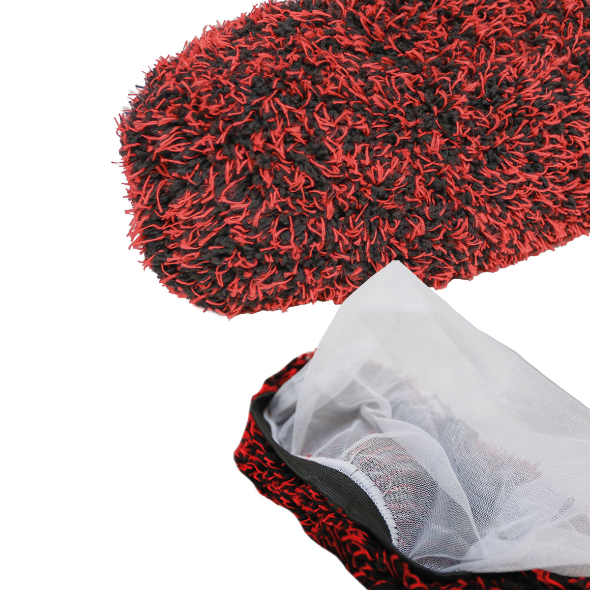 Außen- und Innenseite des Safe-Shield Brush Cover für Waschbürsten