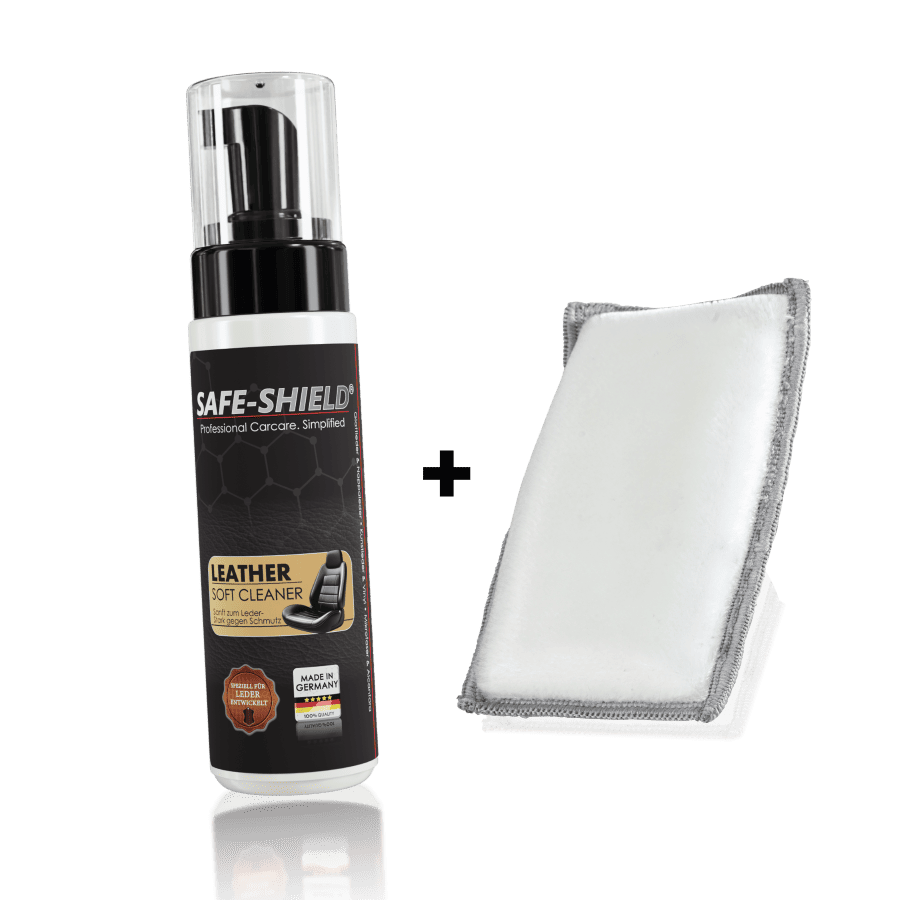 Professional leather cleaning set