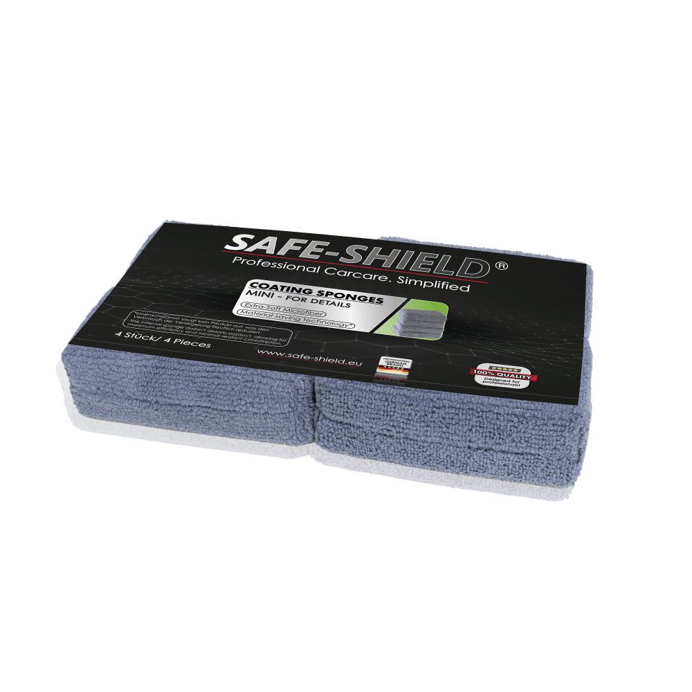 4x MINI Microfiber Applicator Sponges