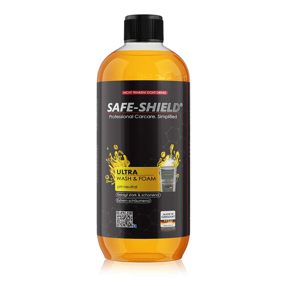 Safe-Shield pH-neutrales Autoshampoo für die regelmäßige Fahrzeugwäsche