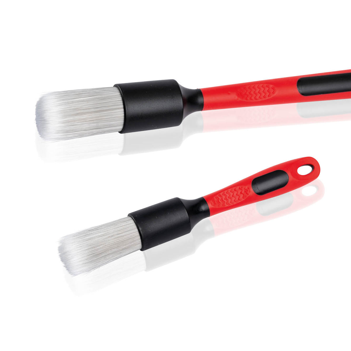 Safe-Shield grey Allround detailing brushes in two lengths
