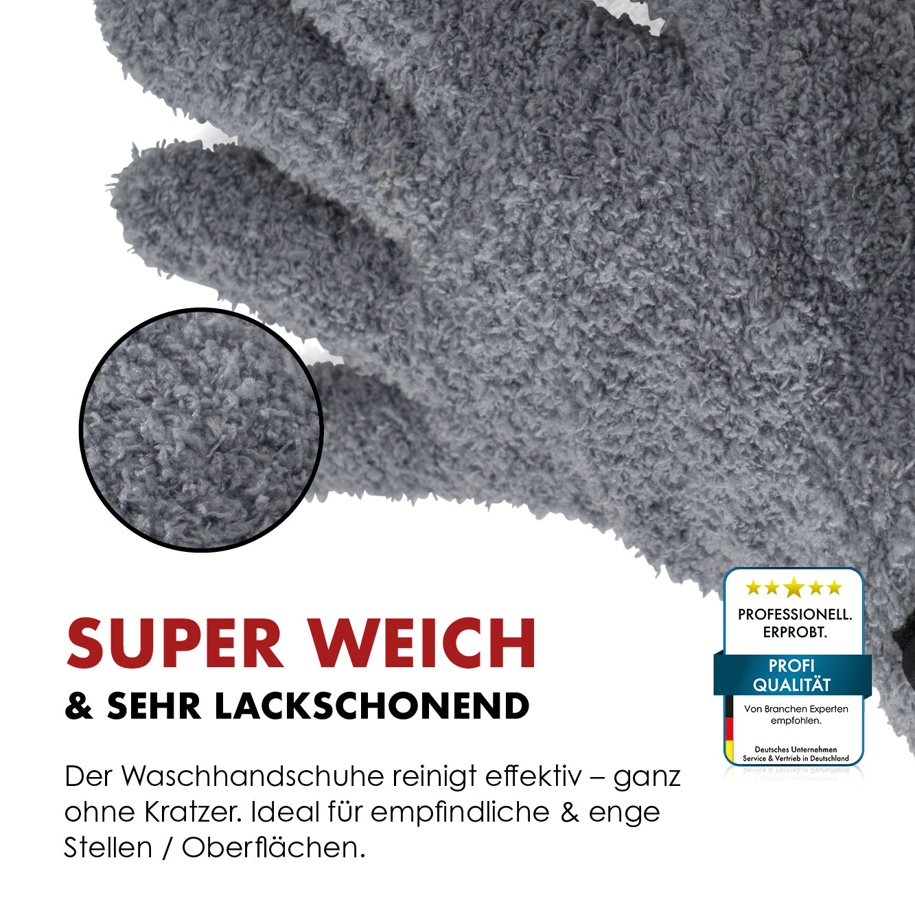 FingerFit Car Wash Gloves (1 pair)