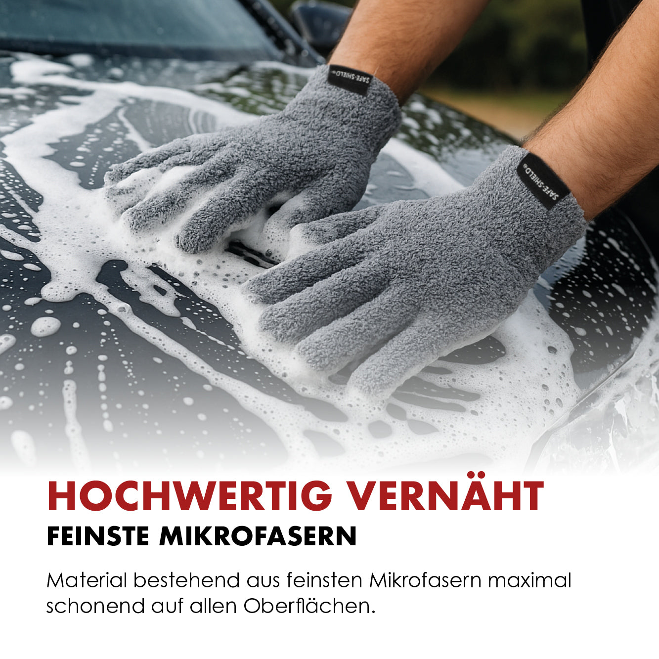 FingerFit Car Wash Gloves (1 pair)