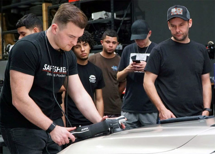 Hands-on detailing workshop at Safe-Shield