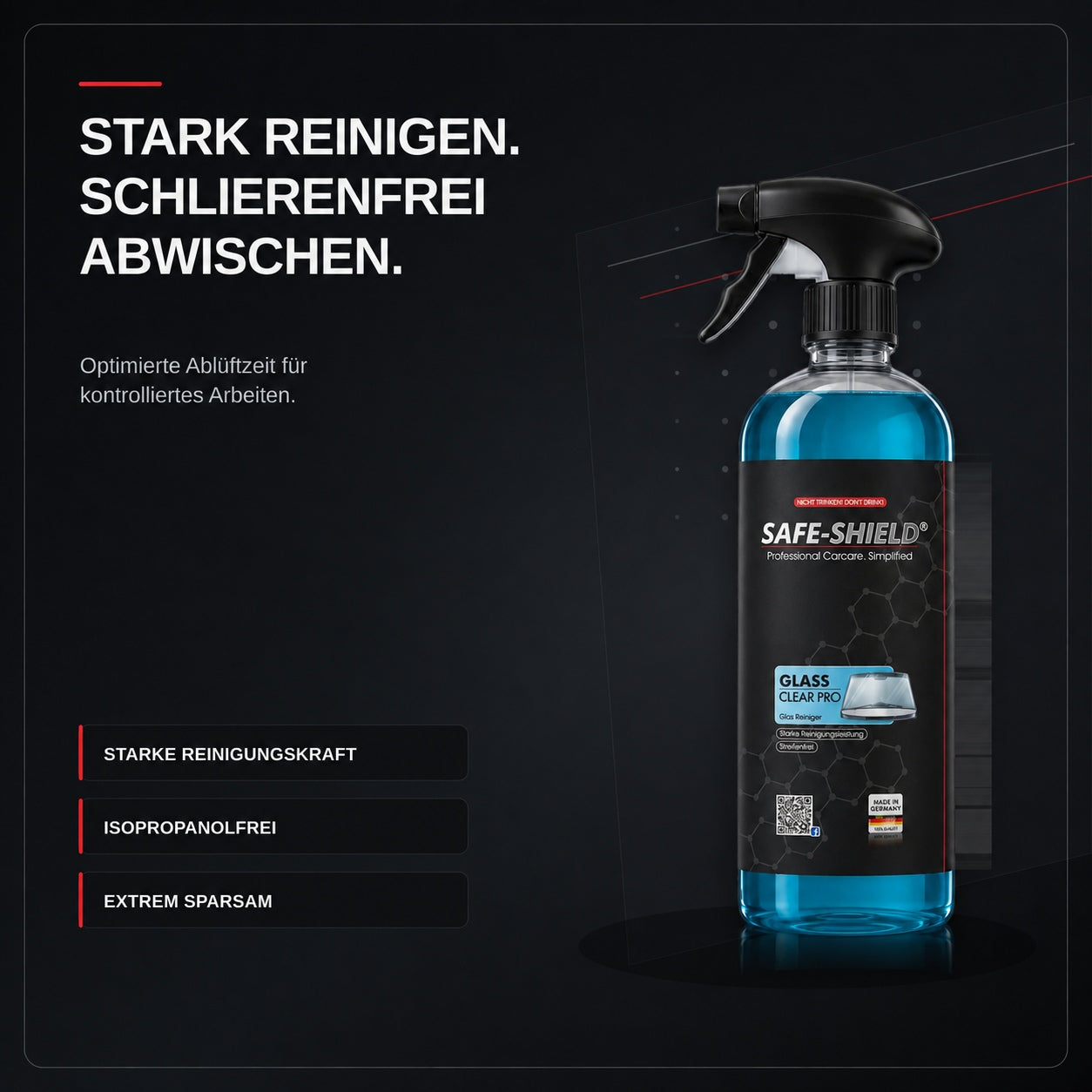Glass Cleaner Pro 750ml