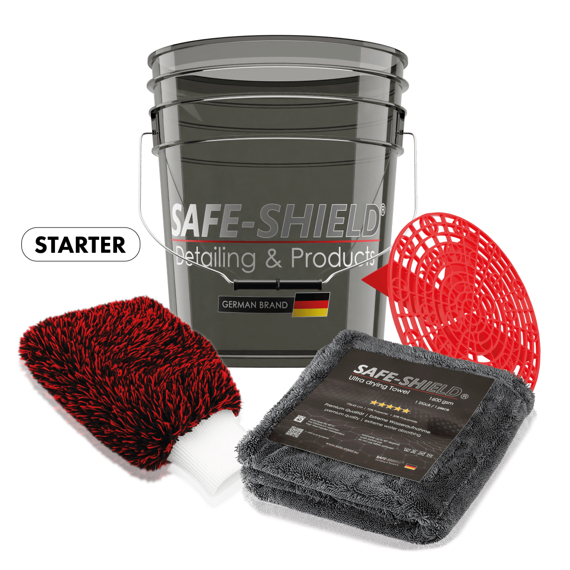 Set profesional de lavado de coches "Starter"